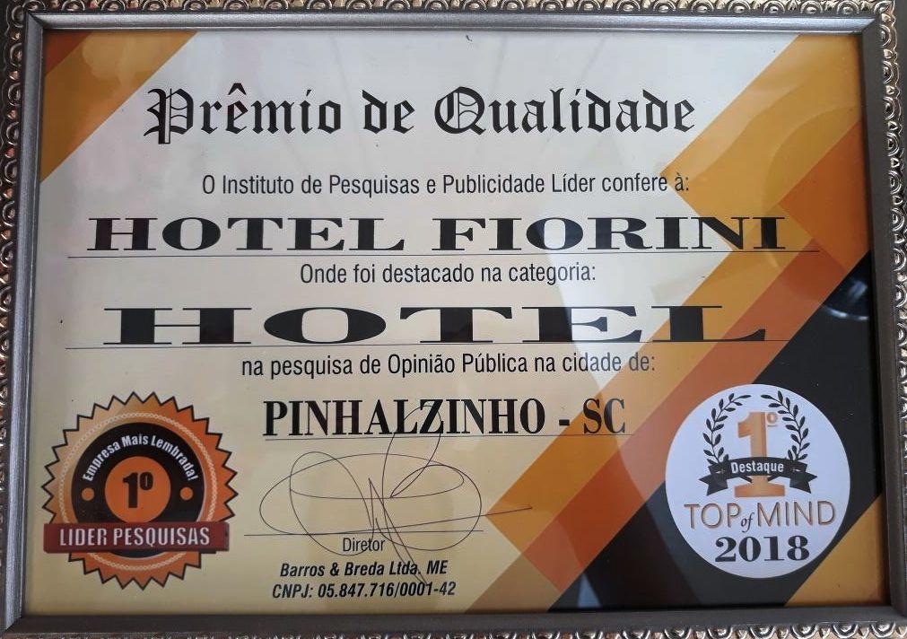 Hotel Fiorini Ltda Pinhalzinho  Екстериор снимка